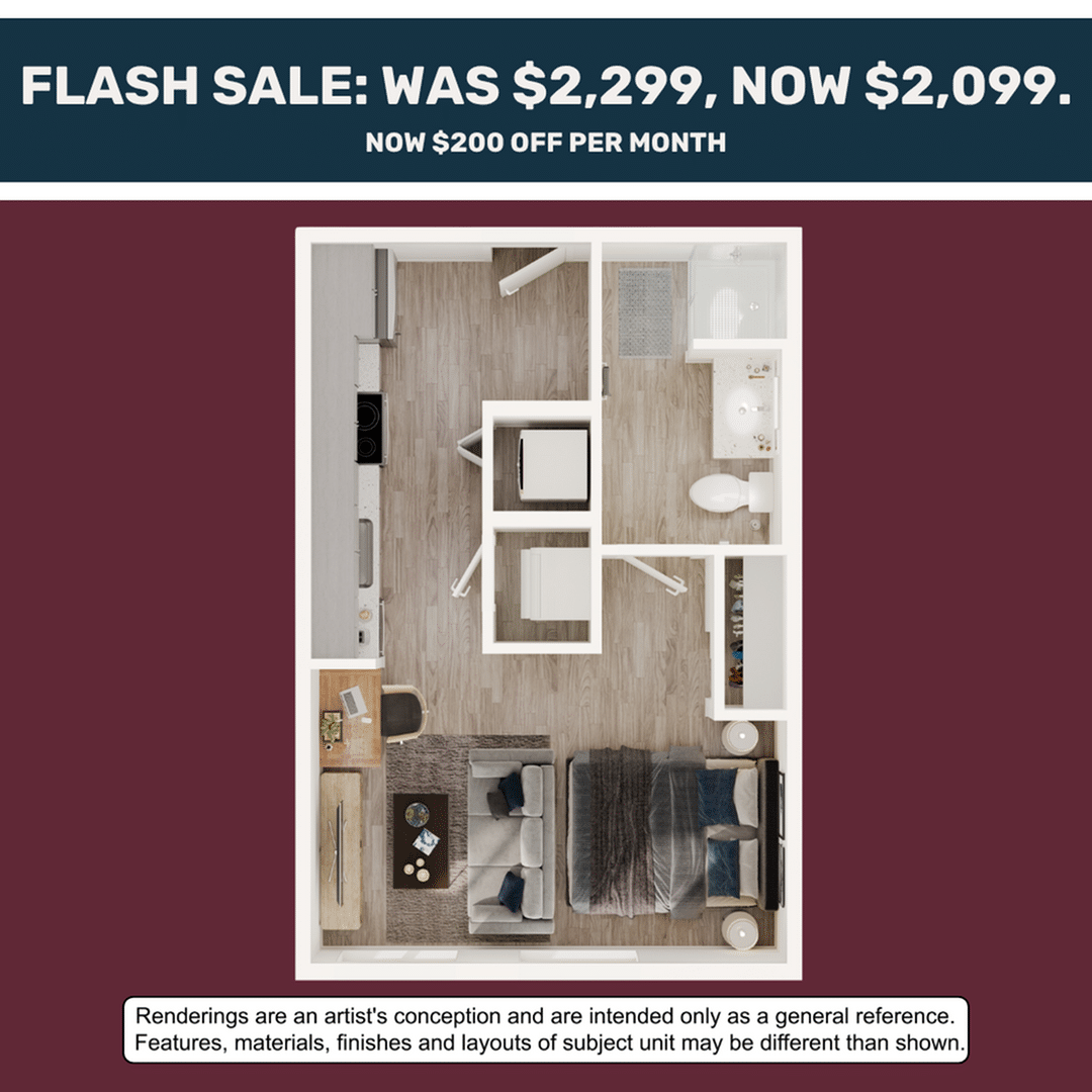 Studio – S1 floor plan